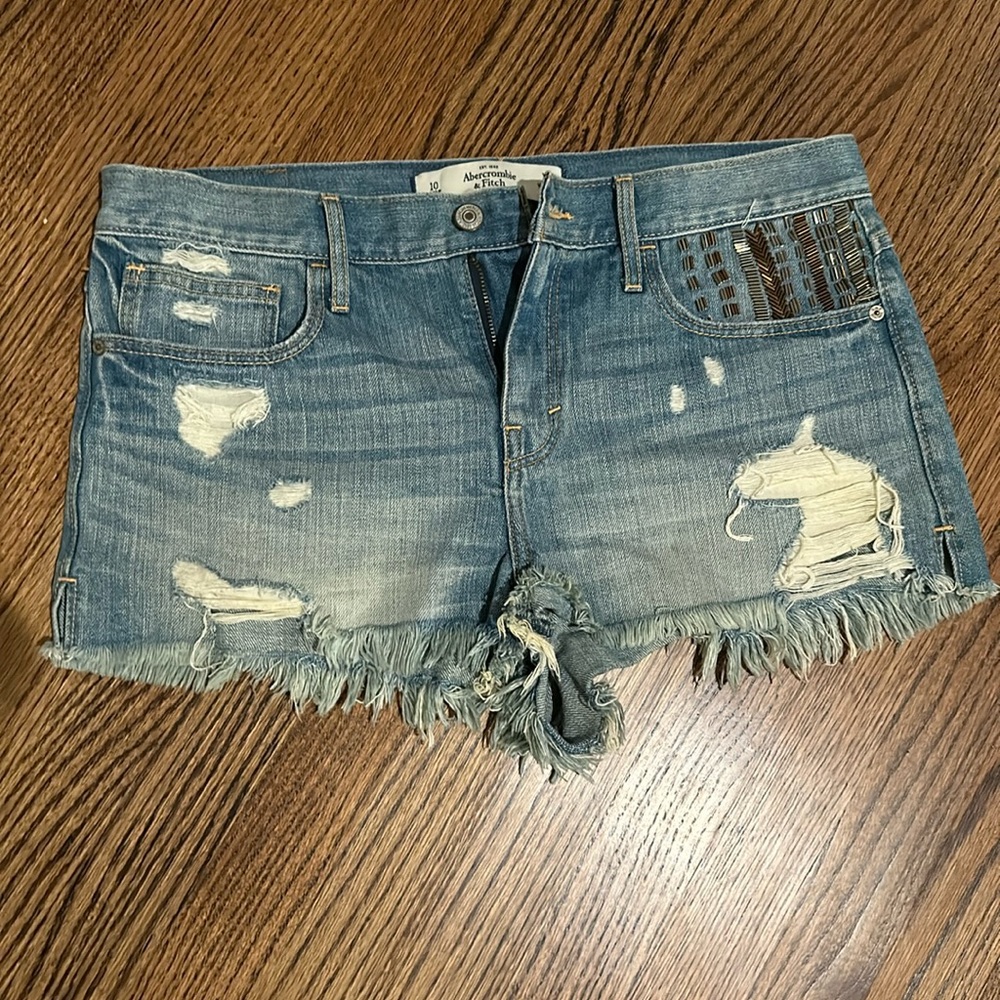 Abercrombie and fitch Jean shorts size 30